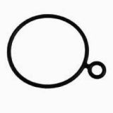 Прокладка карбюратора 25B/30H Yamaha