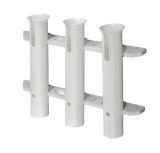 Держатель для спиннинга (пластик/белый) 3 стакана