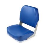 Кресло складное алюминиевое с мягкими накладками, синий