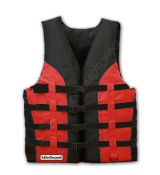 Жилет спасательный LifeGuard Sport (черн/крас), L/XL